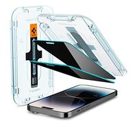 Spigen EZ Fit Privacy Tempered Glass Screen Protector for iPhone 14 Pro - 2 Pack