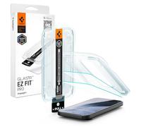 Spigen EZ Fit Pro [2 Pack] Screen Protector for Google Pixel 11 Pro XL | 10H+ Hardness Tempered Glass, Easy Installation Kit, Case-Friendly, Crystal Clear, Touch Responsive, Oleophobic Coating