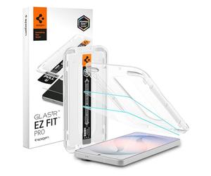 Spigen EZ Fit Pro Anti Reflective Screen Protector for Samsung Galaxy S26 | 2 Pack, Reduced Glare, 10H+ Hardness Tempered Glass, Easy Installation Kit, Case-Friendly, Crystal Clear, Touch Responsive