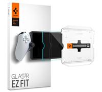 Spigen EZ Fit Screen Protector for PlayStation Portal Remote Player | 1 Pack, 9H Hardness Tempered Glass, Easy Installation Kit, Case-Friendly, Crystal Clear, Touch Responsive, Oleophobic Coating