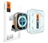 Spigen EZ Fit Tempered Glass Screen Protector for Apple Watch Ultra 2, Apple Watch Ultra (49mm) - 2 Pack