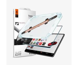 Spigen Glas.tR EZ Fit Anti Glare Tempered Glass Screen Protector for Tesla Model 3(2026-2024) 15.4", Model Y Standard(2026-2025) 15.4", Model Y Premium (2025) 15.4", 1Pack,Matte, AntiFingerPrint
