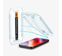 Spigen Glas.tR EZ Fit Tempered Glass Screen Protector for iPhone 17 Pro / 17, iPhone 16 Pro - 2 Pack