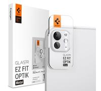 Spigen Glas.tR EZ Fit Optik Metal Tempered Glass Camera Lens Protector for iPad Pro 13 inch (M5, 2025 / M4, 2024), iPad Pro 11 inch (M5, 2025 / M4, 2024), Silver - 1 Pack