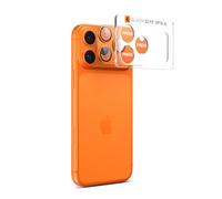 Spigen Glas.tR EZ Fit Optik Pro XL Tempered Glass Camera Lens Protector for iPhone 17 Pro Max, Cosmic Orange - 1 Pack