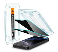 Spigen Glas.tR EZ Fit Privacy Tempered Glass Screen Protector for iPhone 16 Pro - 2 Pack