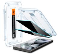 Spigen Glas.tR EZ Fit Privacy Tempered Glass Screen Protector for Samsung Galaxy S24 Ultra, 2 Pack, Privacy Protection, Installation kit included, Scratch-Resistant, 9H Hardness
