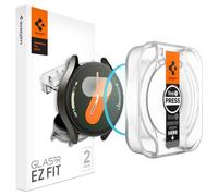 Spigen Glas.tR EZ Fit Screen Protector for Samsung Galaxy Watch 7 (40mm) - 2 Pack