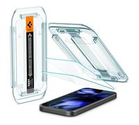 Spigen Glas.tR EZ Fit Tempered Glass Screen Protector for Google Pixel 9a, 2 Pack, Installation kit included, Scratch-Resistant, 9H Hardness