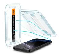 Spigen Glas.tR EZ Fit Tempered Glass Screen Protector for iPhone 17 Pro / 17, iPhone 16 Pro - 2 Pack