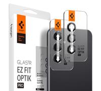 Spigen Glas.tR EZFit Optik PRO Tempered Glass Camera Lens Protector for Samsung Galaxy S23 FE - Black (2 Pack)