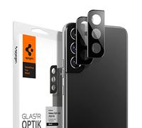 Spigen Glas.tR Optik Protection Camera Compatible with Samsung Galaxy S22, Galaxy S22 Plus, Black, 2 Pieces, Scratch-Resistant, 9H Lens Protector