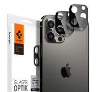 Spigen Glas.tR Optik Tempered Glass Camera Lens Protector for iPhone 12 Pro - Black 2 Pack