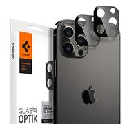 Spigen Glas.tR Optik Tempered Glass Camera Lens Protector for iPhone 12 Pro Max - Black 2 Pack