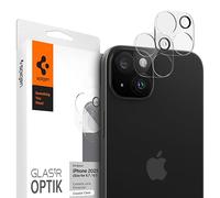 Spigen Glas.tR Optik Tempered Glass Camera Lens Protector for iPhone 15/15 Plus / 14/14 Plus - Transparent (2 Pack)