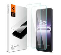Spigen Glas.tR Slim Tempered Glass Screen Protector for OnePlus Nord 5 (5G), Scratch-Resistant, 9H Hardness - 2 Pack