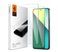 Spigen Glas.tR Slim Tempered Glass Screen Protector for Xiaomi Redmi Note 13 Pro 5G and POCO X6 (2 Pack)