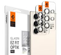 Spigen Glass EZ Fit Optics Pro 2 Pack, cream - Samsung Galaxy S23 Ultra