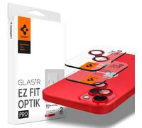 Spigen Glass EZ Fit Optics Pro 2 Pack, red - iPhone 14/14 Plus
