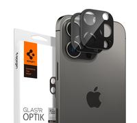 Spigen Glass Optics 2 Pack, black - iPhone 15 Pro/15 Pro Max/14 Pro/14 Pro Max
