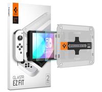 Spigen Glass tR EZ Fit 2 Pack - Nintendo Switch OLED