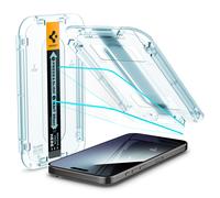 Spigen EZ Fit Tempered Glass Screen Protector for iPhone 15 Pro Max (2 Pack)