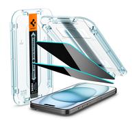 Spigen Glass tR EZ Fit HD Privacy 1 Pack - iPhone 15