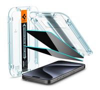 Spigen Glass tR EZ Fit HD Privacy 1 Pack - iPhone 15 Pro