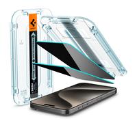 Spigen Glass tR EZ Fit HD Privacy 1 Pack - iPhone 15 Pro Max