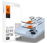 Spigen Glass tR EZ Fit Optik Pro 2 Pack, blue - iPhone 15/15 Plus/14/14 Plus