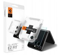 Spigen Glaster EZ Fit HD Screen Protector for Samsung Galaxy Z Flip 7 6.9" 2 Pack - AGL09585