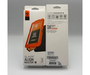 Spigen Glastr Align Master S Screen Protector 3 Pack for iPhone 17 Pro 6.3"