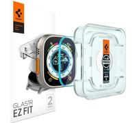 Spigen EZ Fit Tempered Glass Screen Protector for Apple Watch Ultra 2, Apple Watch Ultra (49mm) - 2 Pack