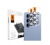 Spigen Glastr EZ Fit Optik Pro HD Camera Protector 2 Pack for Samsung Galaxy S25 Ultra 6.9" Black - AGL09084