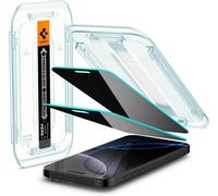 Spigen Glastr EZ Fit Privacy Film Screen Protector 2 Pack for iPhone 16 Pro Max 6.9" - AGL07908