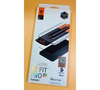 Spigen Glastr EZ Fit Privacy Film Screen Protector for iPhone 17 Air 6.5" Black