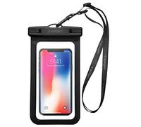 Spigen IPX8 Certified Waterproof Phone Case Compatible with iPhone, Samsung Galaxy and up to 6.2 inches - Black A600