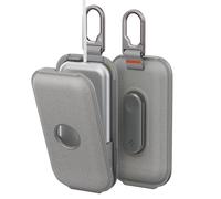 Spigen Klasden Battery Belt Clip Compatible with Apple Vision Pro M5 (2025) / M2 (2024) Battery Holder Clip Premium Portable Battery Holder with Clip and Carabiner - Charcoal Gray