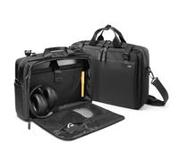 Spigen Klasden Laptop Business Messenger Shoulder Bag Briefcase with Luggage Strap for MacBook Pro/Air Lenovo, HP, and More