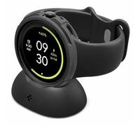Spigen Liquid Air Case Compatible with Google Pixel Watch 4 45mm with Charging Cover (2025) - Matte Black