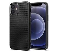 Spigen Liquid Air Case Compatible with iPhone 12 mini - Matte Black