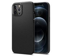 Spigen Liquid Air Case Compatible with iPhone 12 Pro Max - Matte Black