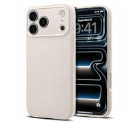 Spigen Liquid Air Case Compatible with iPhone 17 Pro (2025) [Military-Grade Drop Protection] - Natural Titanium