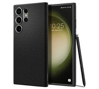 Spigen Liquid Air Case Compatible with Samsung Galaxy S23 Ultra 5G - Thermoplastic Polyurethane, Matte Black