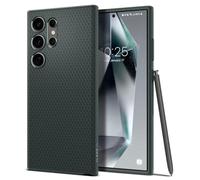 Spigen Liquid Air Case Compatible with Samsung Galaxy S24 Ultra - Abyss Green