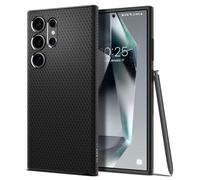 Spigen Liquid Air Case Compatible with Samsung Galaxy S24 Ultra - Matte Black