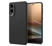 Spigen Liquid Air Case Compatible with Samsung Galaxy S25 Edge - Matte Black