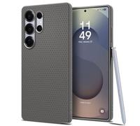SPIGEN for Samsung Galaxy S25 Ultra Case, Liquid Air Airbag-Like Corners Air Cushion Bumper Technology, Slim Lightweight Soft TPU Raised Edge Protection Non-Slip Grip Cover (Marble Grey)