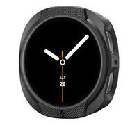 Spigen Liquid Air Case for Samsung Galaxy Watch 9/8 40mm | Flexible lightweight TPU case with sl nd protective design, elevated edges, for 2026 2025 models- Matte Black