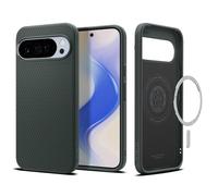 Spigen Liquid Air MagFit Case for Google Pixel 10 Pro XL, Compatible with Pixelsnap and MagSafe [2025 New Feature] - Abyss Green